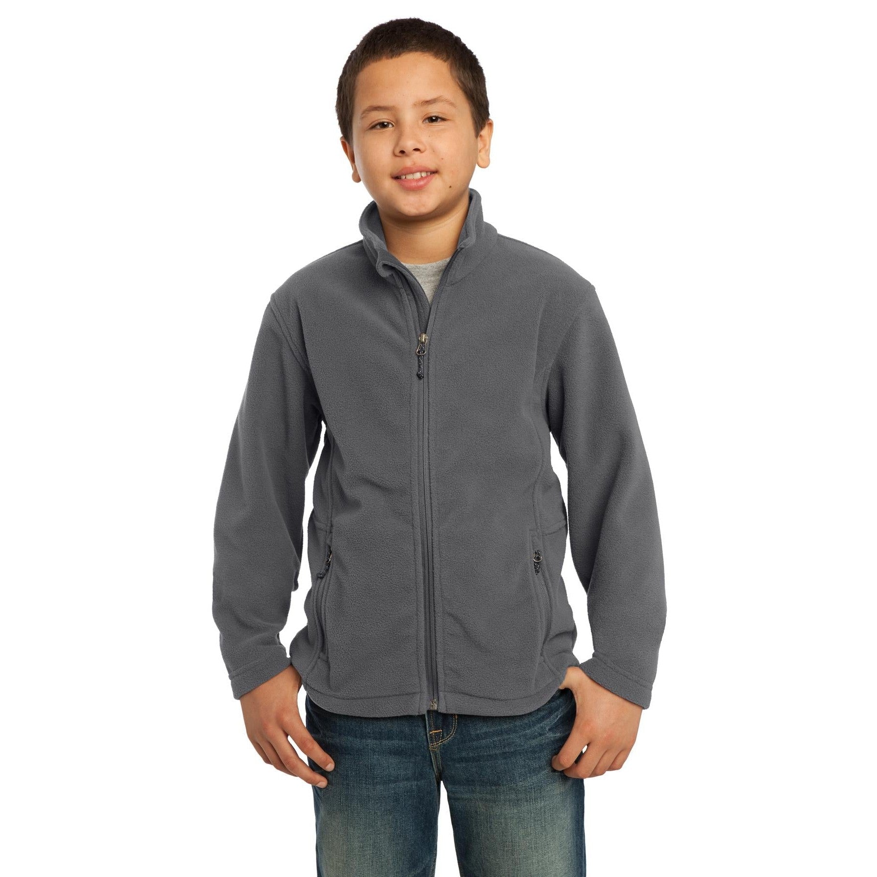 Port Authority-Port Authority® Youth Value Fleece Jacket. Y217-MedTech-3